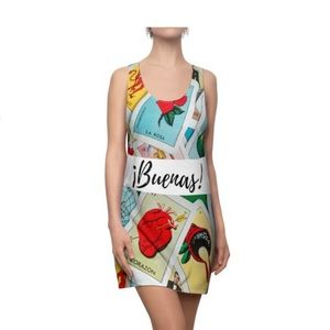 The Ultimate Loteria Racerback Dress! Buenas!